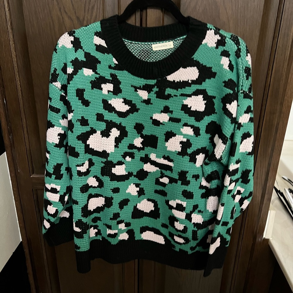 Purchased at Zadie b’s leopard sweater.